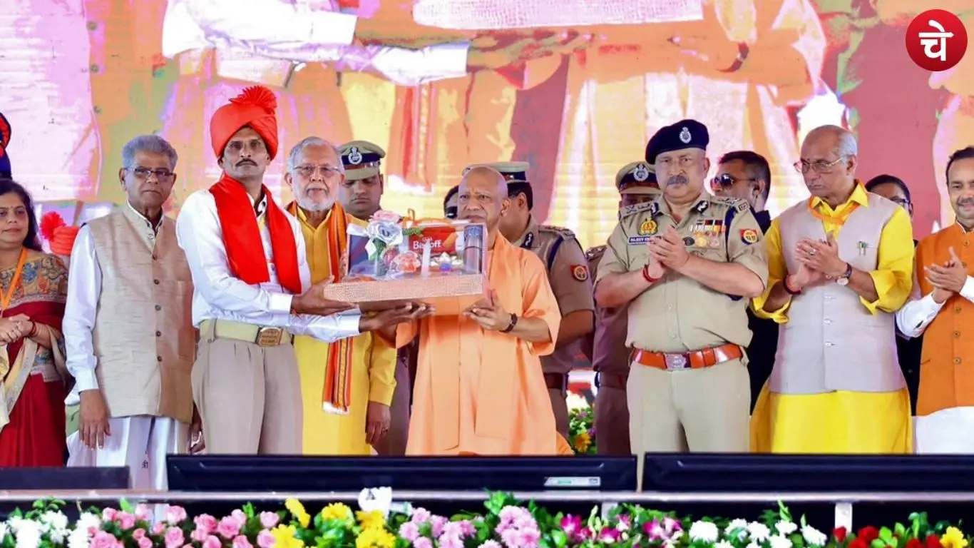 CM Yogi appreciated the efforts of DGP Rajeev Krishna and the police team